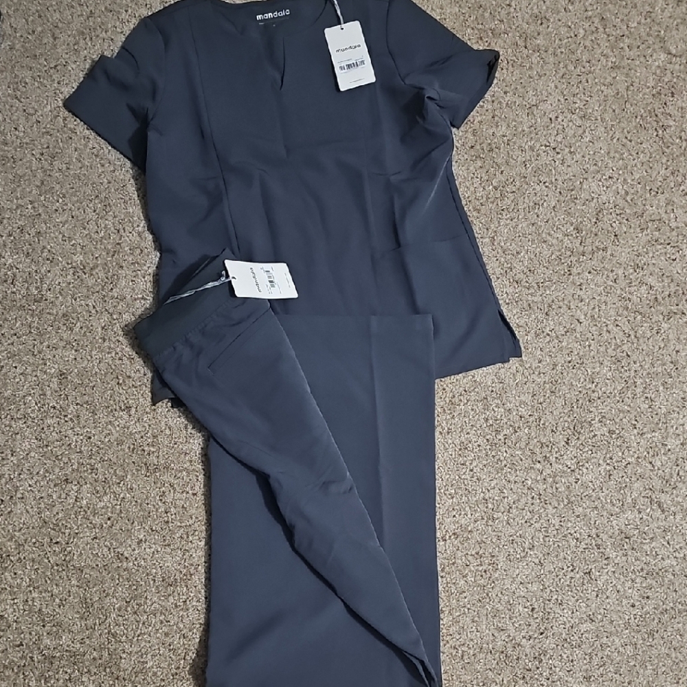 Women's Wide Leg Pants - Dark Gray